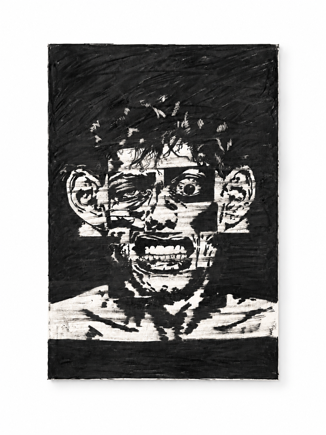 Born in a Crash — artwork on white background
