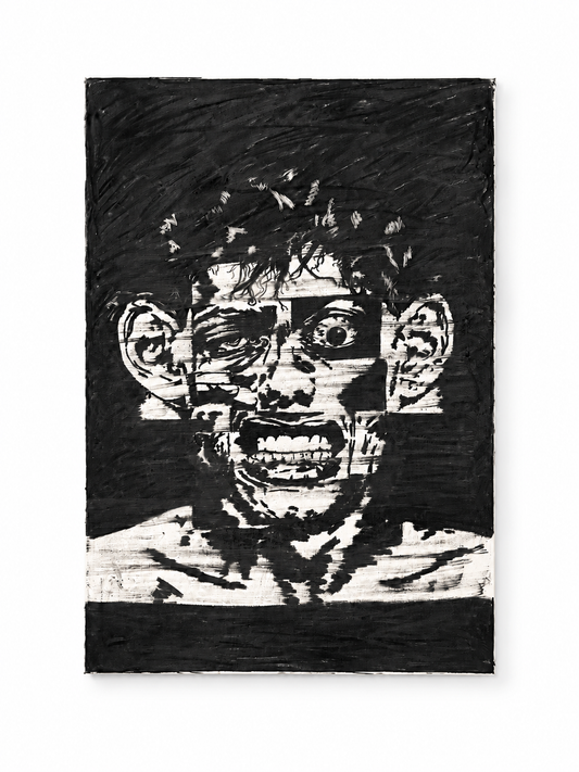 Born in a Crash — artwork on white background